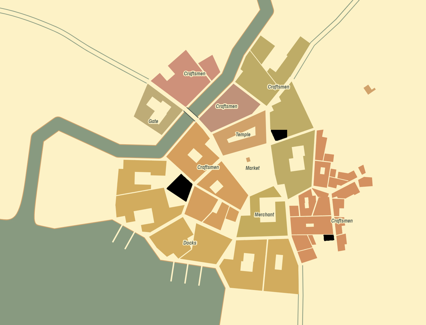 map of Oldtown